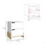 Nightstand, Bedside Table With 2-Drawers-851014729