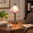 Mid-Century Modern Tiffany Blossom Table Lamp (Bulb Include)