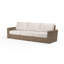 Havana 106'' Wide Outdoor Patio Sofa with Cushions-1558684979
