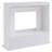 44'' W White Electric Fireplace