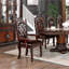 Mobilier de salle à manger en bois de cerisier brun traditionnel 2 pièces