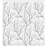  Winter Tree Leaf Nature Theme Leafless Delicate Branches Pattern Japanese Style Single Shower Curtain-21845278