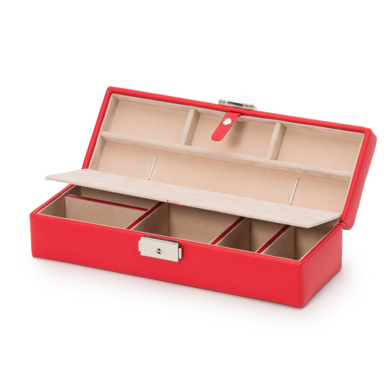 Heritage Jewelry Box, Red