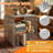 Metal Creative Hollow Bedside Table