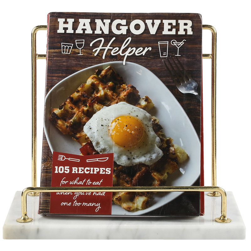 Earskin Marble Countertop Reading Magazine Holder