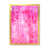 Impression dorée sur toile encadrée