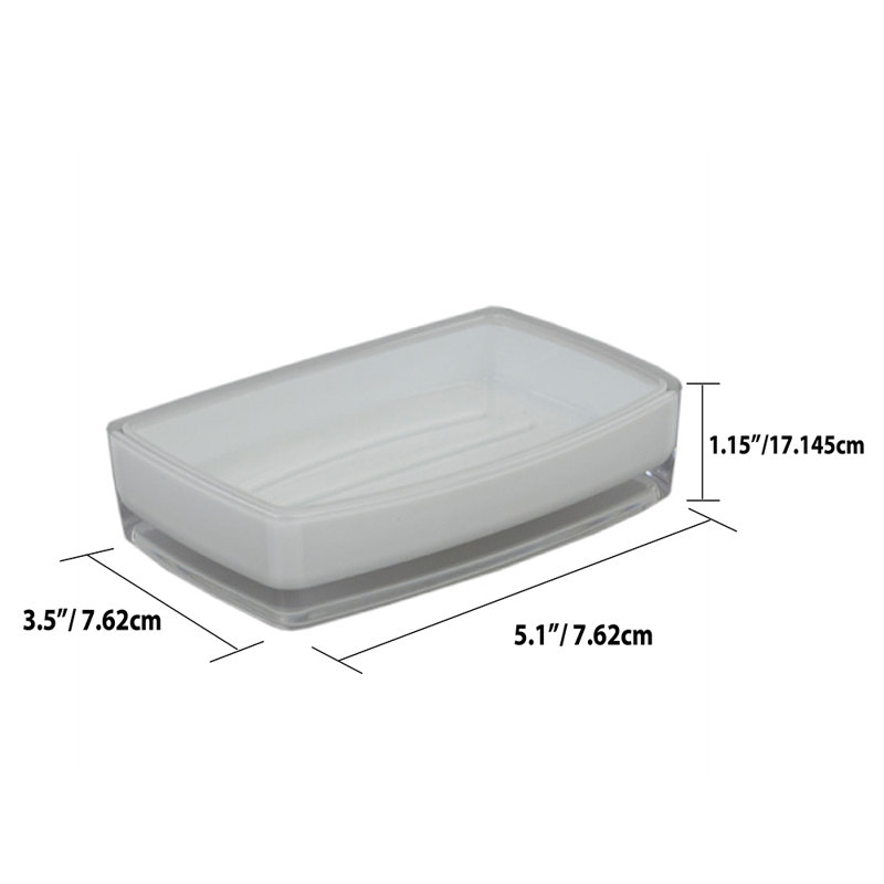 Soap Dish, White