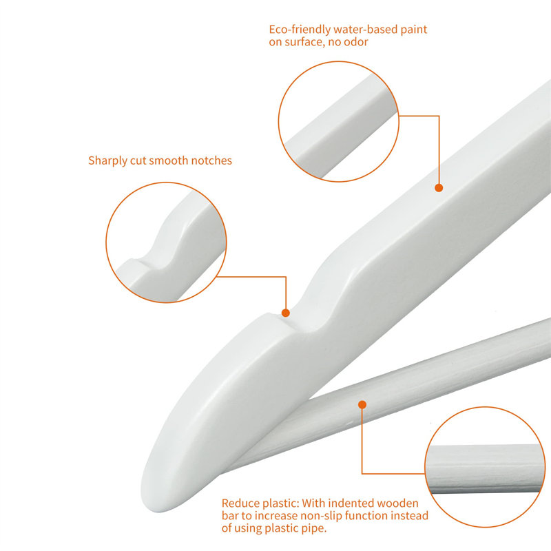 Cintre standard Neille, Blanc