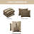 Trinity Microfiber 6 Piece Comforter Set-1319112664-1319112665