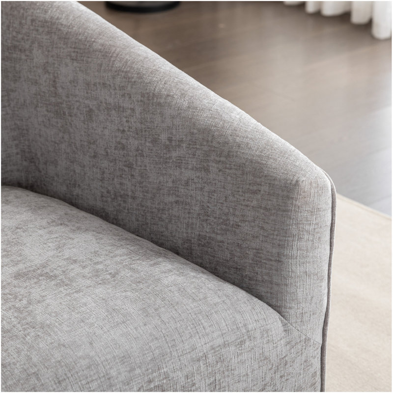 Fauteuil demi-tonneau pivotant à 360 ° Nice