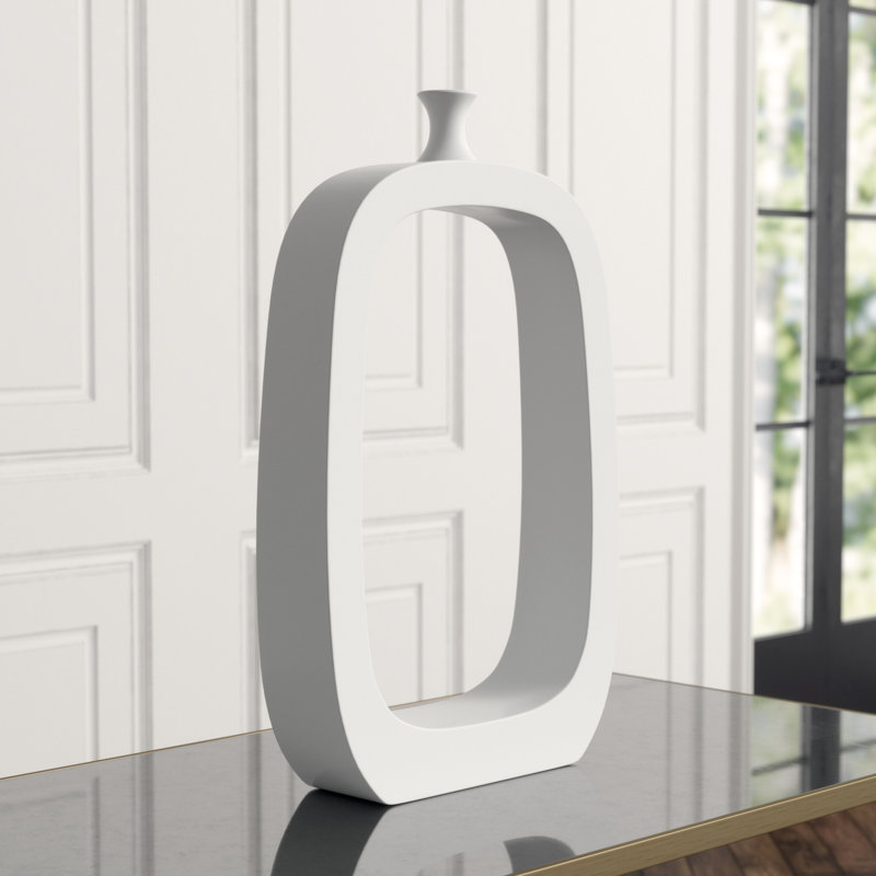 Beyond Ceramic / Porcelain Jar, 23.75" H x 15.25" W x 4" D