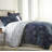 Adamson Botanical Leaves Down Alternative Reversible Comforter Set-919240802-919240803