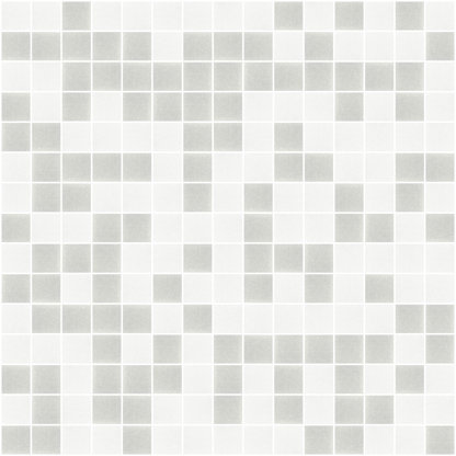 0.75" x 0.75" Glass Grid Mosaic Tile