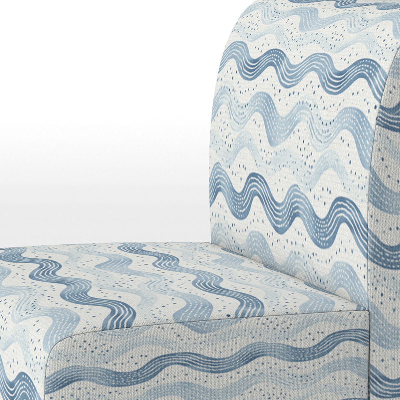 Fauteuil de chambre Dots, Pantoufle sans accoudoirs