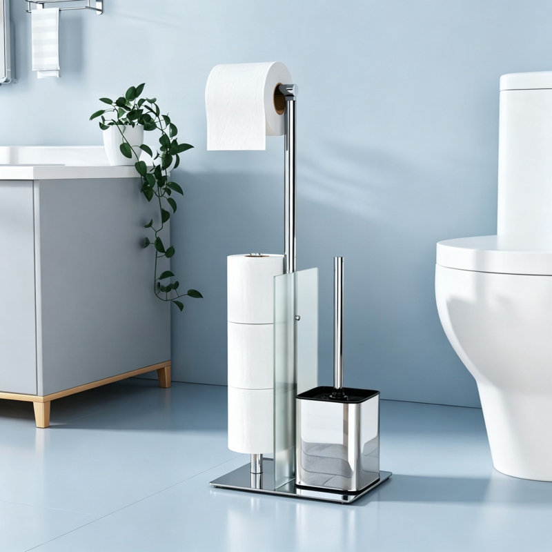 Free Standing Toilet Paper Holder