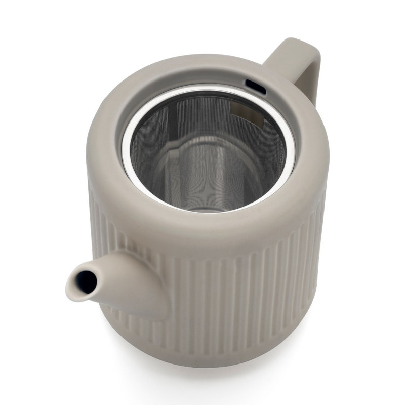 Bredemeijer 1200ml Stainless Steel, Light Grey