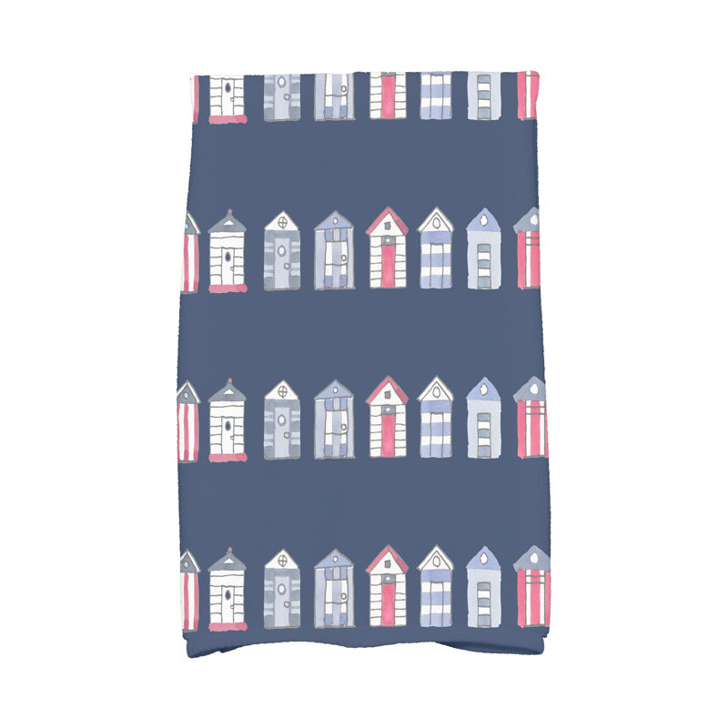 Aksel Hand Towel, Navy Blue