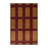 Machine Washable Trellis Red Area Rug-1741848758