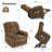 Andryc Upholstered Power Lift Assist Recliner with Massage & Side Pocket & Remote Control-314336452