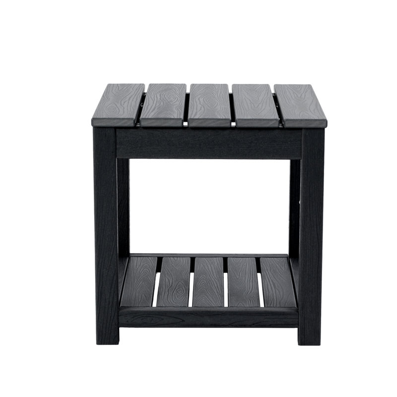 Creswell - Table d'appoint club - noir, Noir