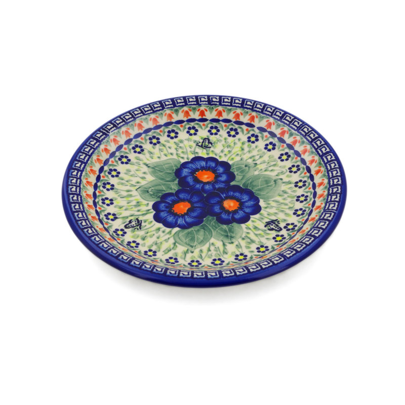 Assiette plate 10 "Polish Pottery