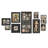 10 Piece Mixed Size Separate Frame Kit, PVC Gallery Wall Set Holds Total 20 Photos-62368908