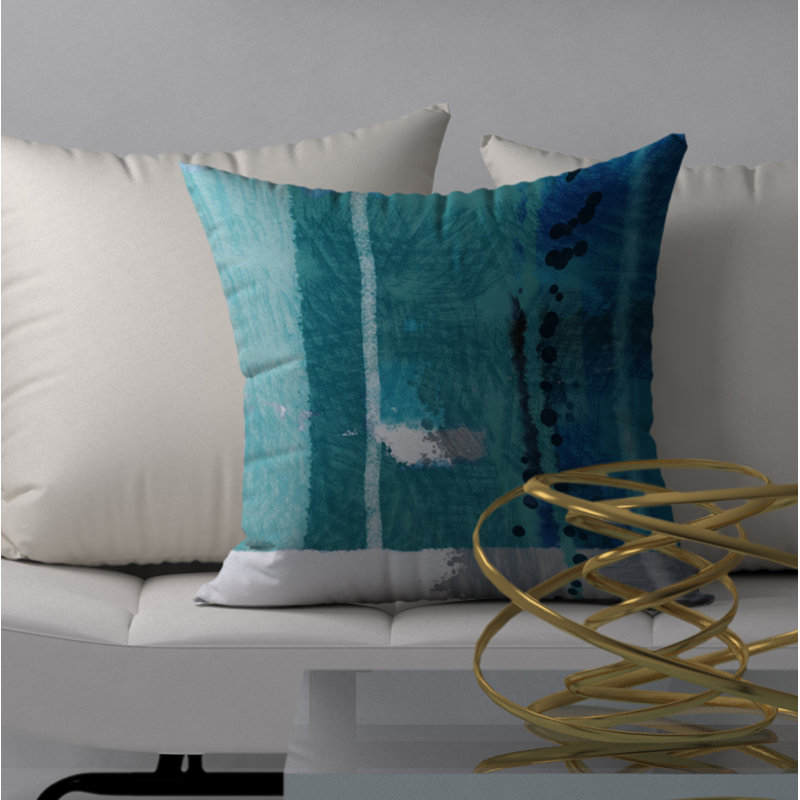 Reversible Throw Pillow, 18" x 18"