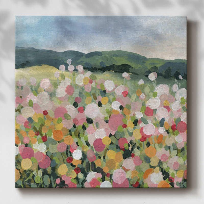 Garden Party-Gallery Wrapped Canvas, H 8 po x l 8 po