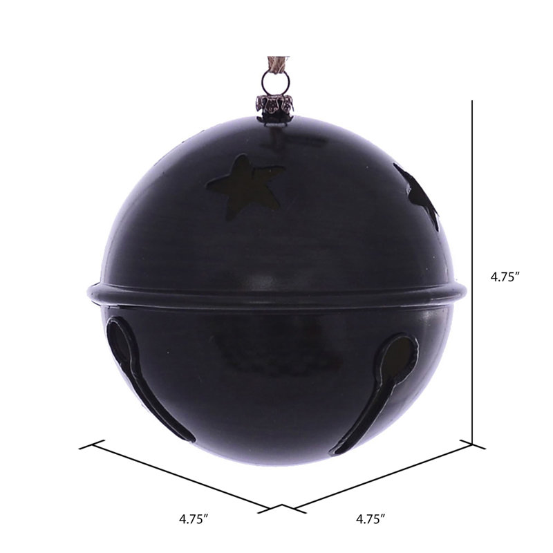 Ornement de cloche de Noël, Vert mousse
