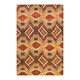 Contemporary One-of-a-Kind 6' 0" x 9' 1" Hand Knotted Area Rug