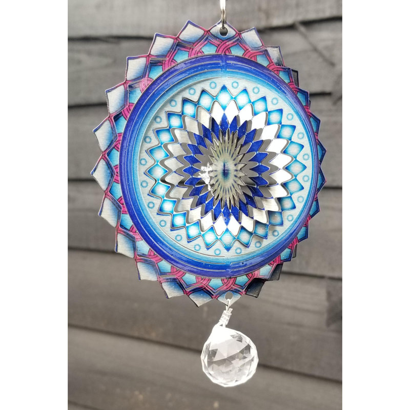 Cargot Metal Abstract Suncatcher, 39cm H x 10cm W x 3cm D
