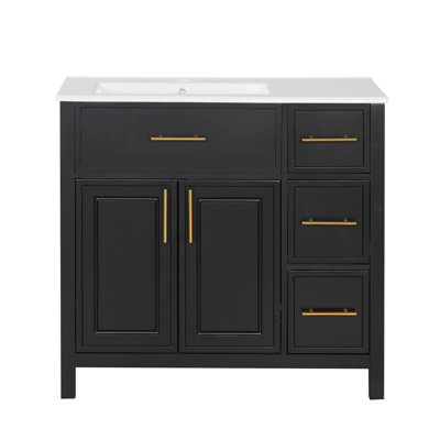 Meuble-lavabo 36 po avec comptoir d'évier
