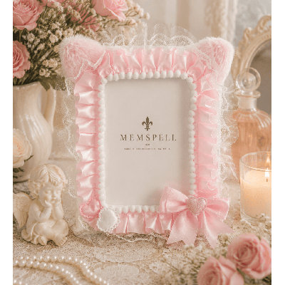 Fairy Tale Picture Frame Sugarplum Pink