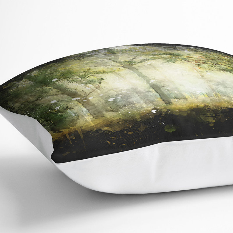 Square Cushion, White, 40cm H x 40cm W x 15cm D