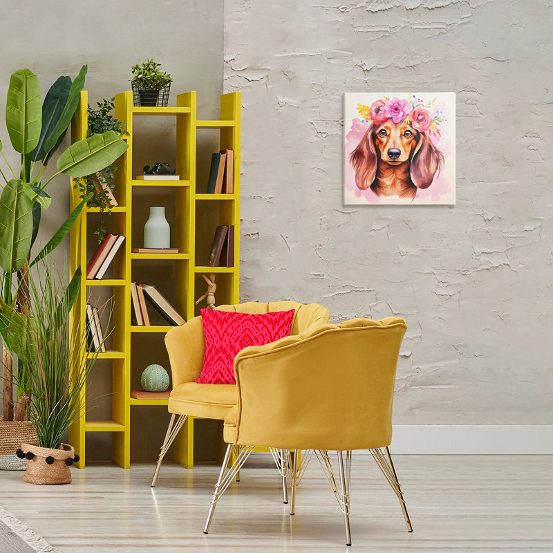 Art mural sur toile, Boho, H 17 po x l 17 po