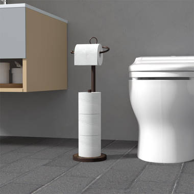 Honey-Can-Do Freestanding Toilet Paper Holder 