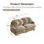 Canapé Comfy Chenille-134738704