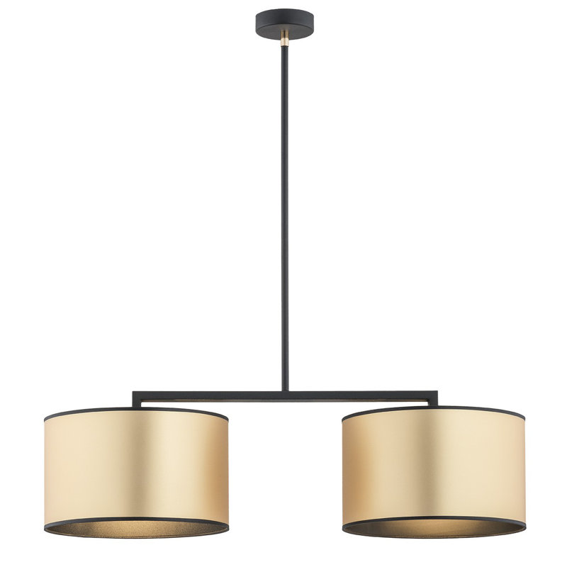 Emmelee 2 - Light Kitchen Island Pendant, Black, Gold
