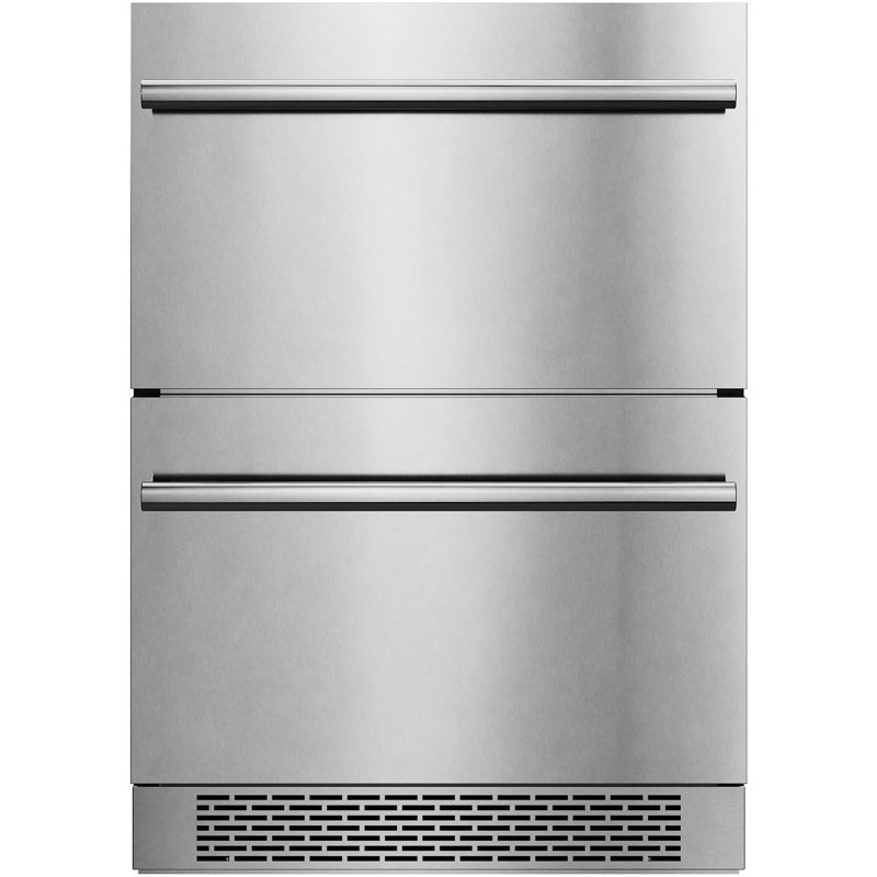 24 Inch Wide 5.3 Cu. Ft. Refrigerator Drawer, Stainless Steel