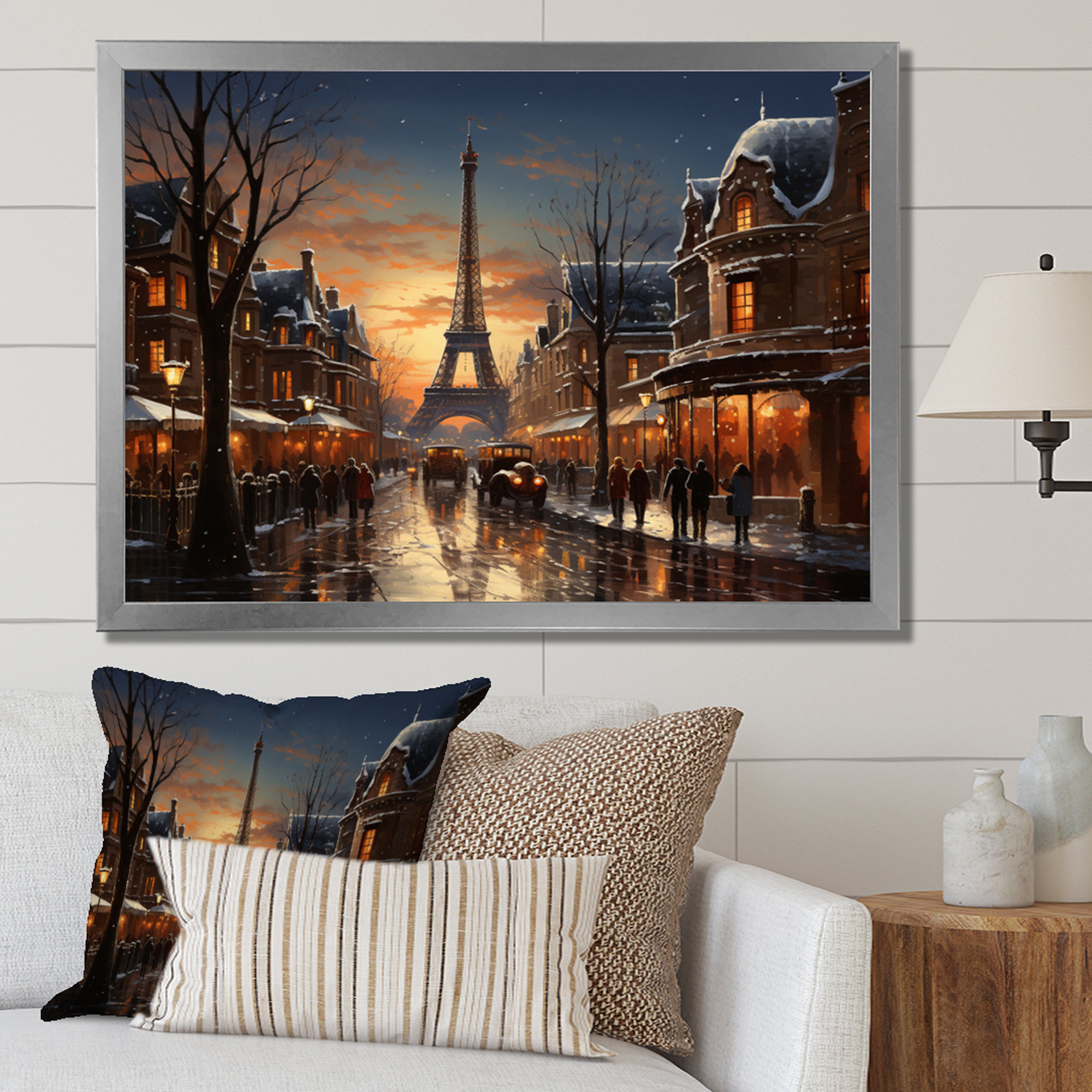 Red Barrel Studio Winter Landscape Winter Carnival - Architecture Wall ...