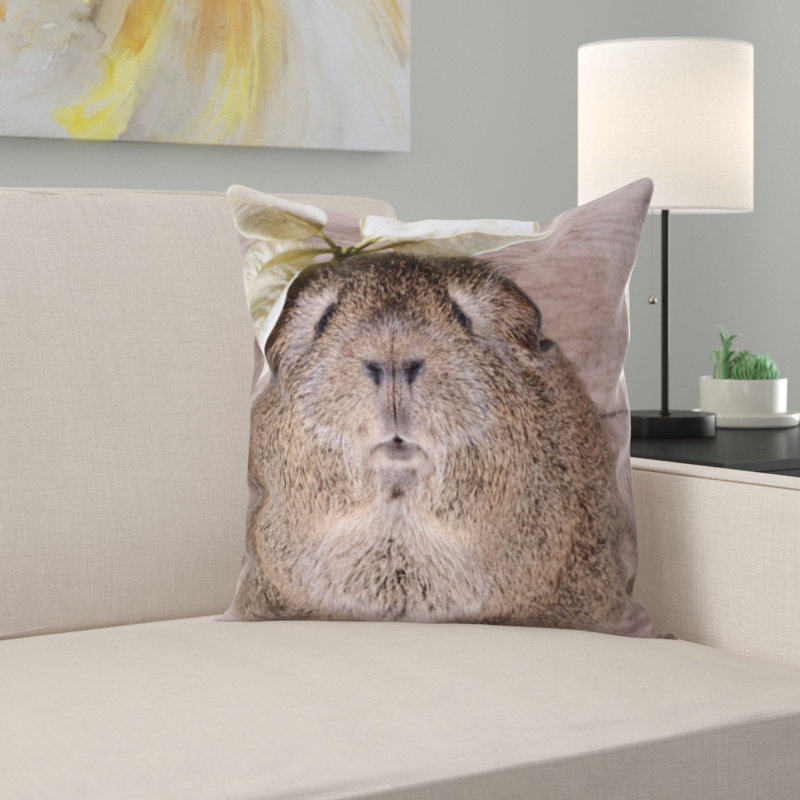 Guinea Pig Throw Pillow