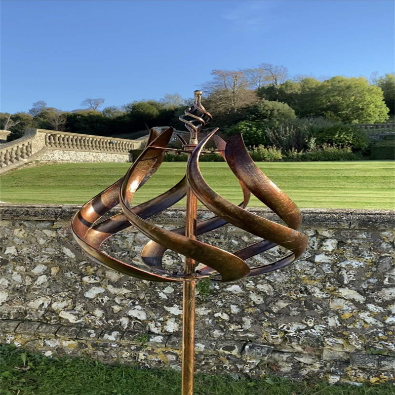 Sports Weather Resistant Metal Garden Statue