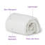 Anti-Allergy Feels Like Down Summer Duvet 4.5 Tog-21186028