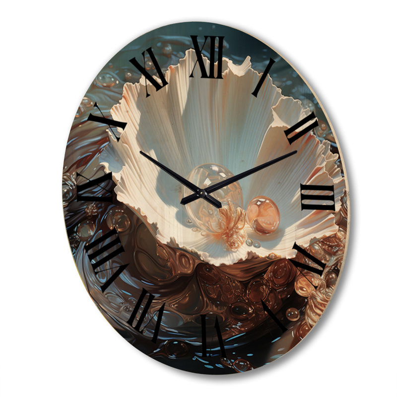 Horloge murale Annjanette, Très grand