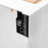 5-Tier Storage Cabinet With Doors