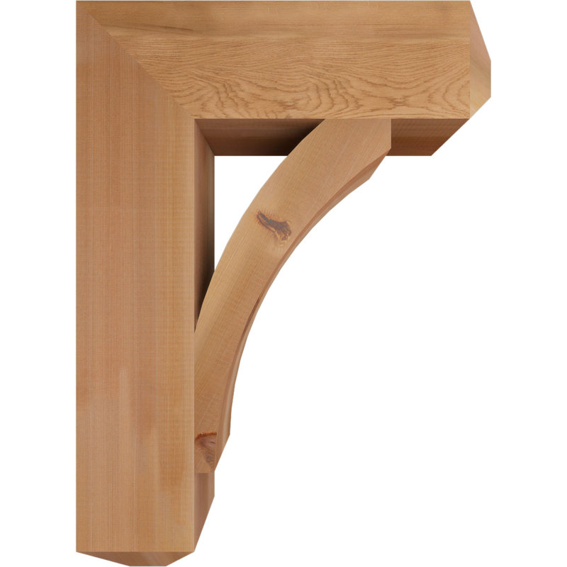 Support pour artisan Thorton, Cèdre rouge de l'Ouest (lisse), H 30 po x l 6 po x P 22 po