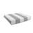 Chair Pad Cushion Set Of 2, 18" X 18" X 2.5", Premium Memory Foam Core With Waterfall Edge, Solstice Olefin, Patio Cushion For Outdoor Chairs-2076314425