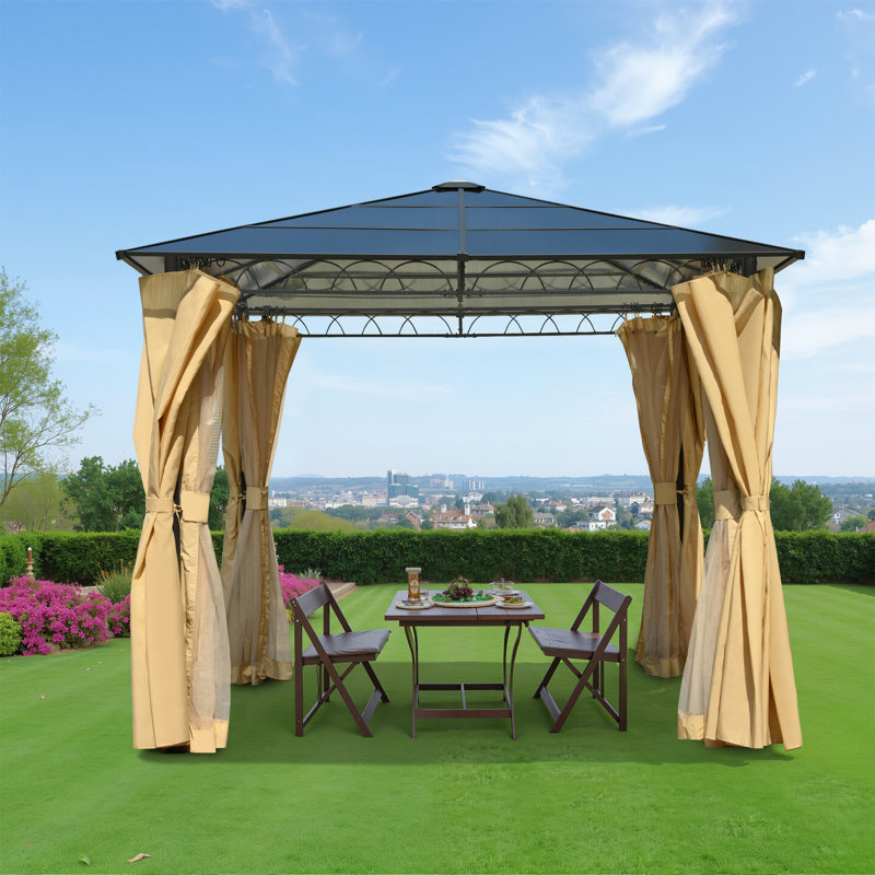 10 pi. L 10 pi. Moustiquaire en polycarbonate, Noir / Beige, Bleu