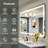 Jayce LED Vanity Mirror with Memory Function, 3 Color Temperatures & Dimmable Light, Anti-fog Tempered Glass ETL Listed Mirror-379306801