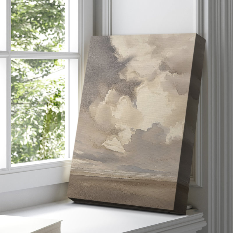 Toile tendue avec châssis paysage XLI - prête à être accrochée, H 27 po x l 18 po